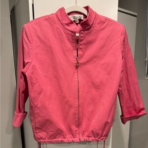 St. John Sport Vintage Drawstring Waist Jacket